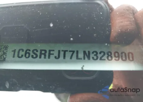 2020 Ram 1500 Laramie 4X4 5'7 Box from USA, damaged, VIN 1C6SRFJT7LN328900